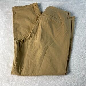 J. CREW Slouchy Boyfriend Tan Chino Pants Size 30 Casual Career Preppy NWT